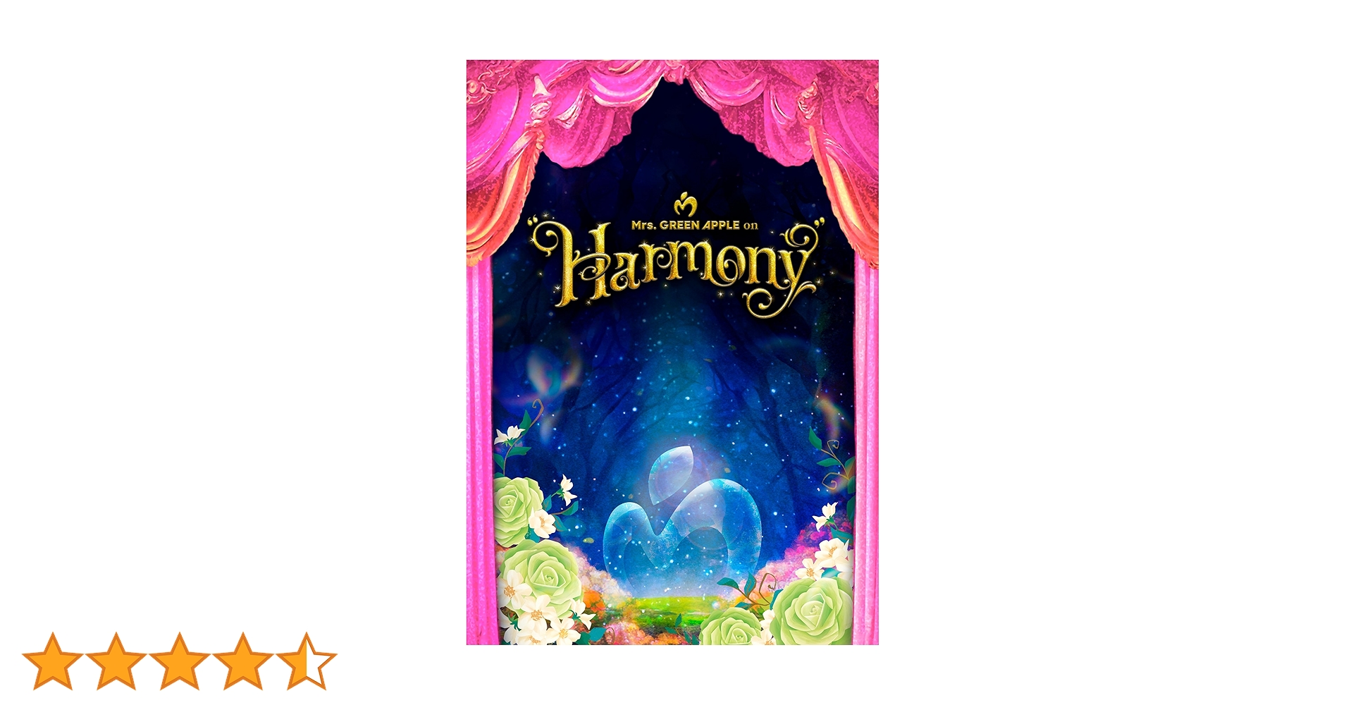 ミセスグリーンアップル　ミセス　アルバム　ハーモニー　Blu-ray 特典付》 Mrs.GREEN APPLE on “Harmony” (Blu-ray) : Mrs. GREEN